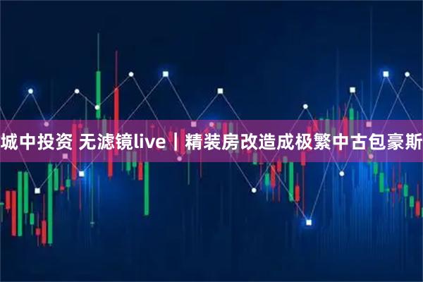 城中投资 无滤镜live｜精装房改造成极繁中古包豪斯